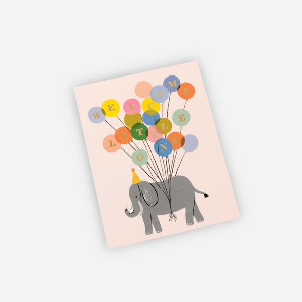 Rifle Paper Co. - Welcome Elephant Card