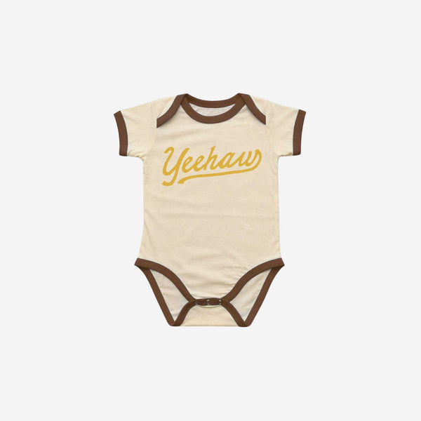 River Road Clothing Company - Yeehaw Vintage Ringer Onesie