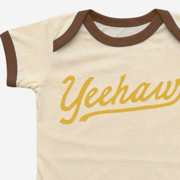River Road Clothing Company - Yeehaw Vintage Ringer Onesie