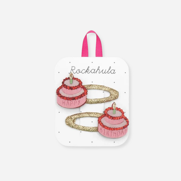 Rockahula Kids - Birthday Cake Clips