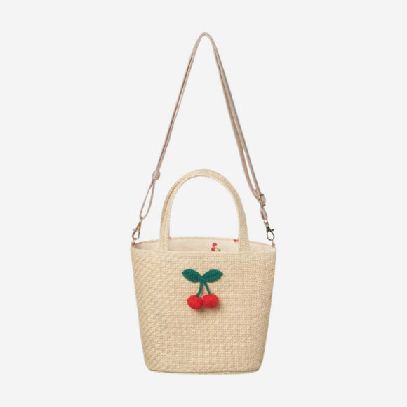 Rockahula Kids - Crochet Cherry Basket Bag