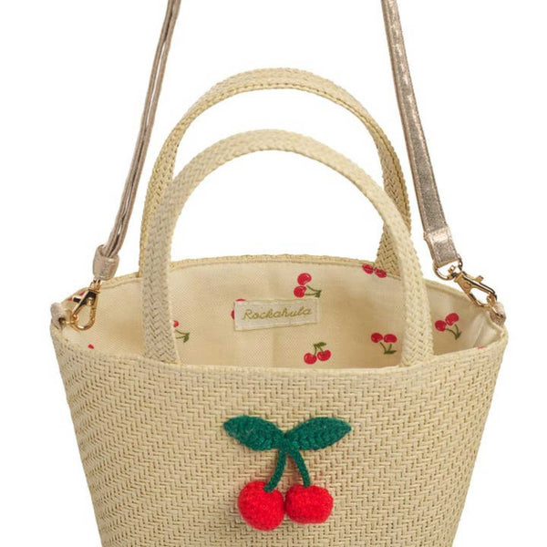 Rockahula Kids - Crochet Cherry Basket Bag