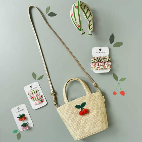 Rockahula Kids - Crochet Cherry Basket Bag