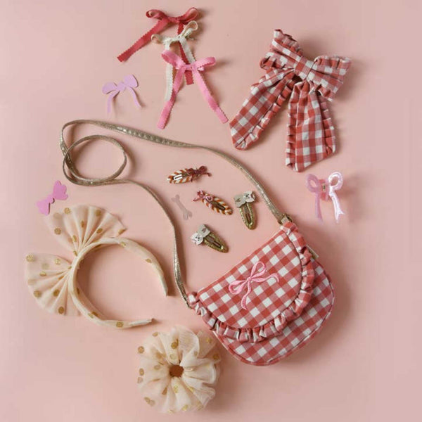 Rockahula Kids - Gingham Ruffle Bow Bag