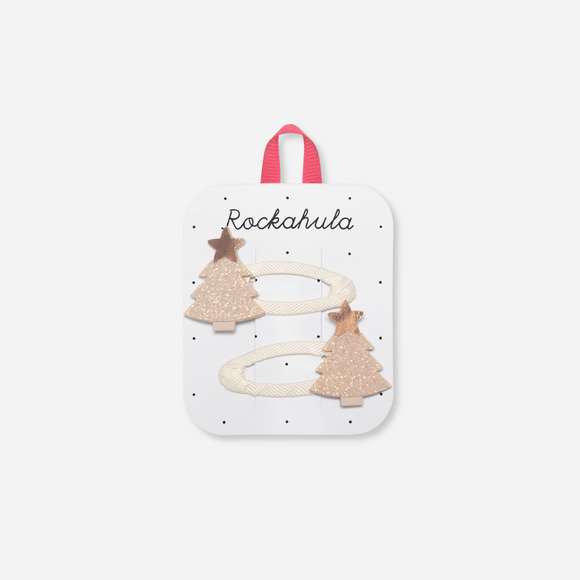 Rockahula Kids - Golden Christmas Tree Clips