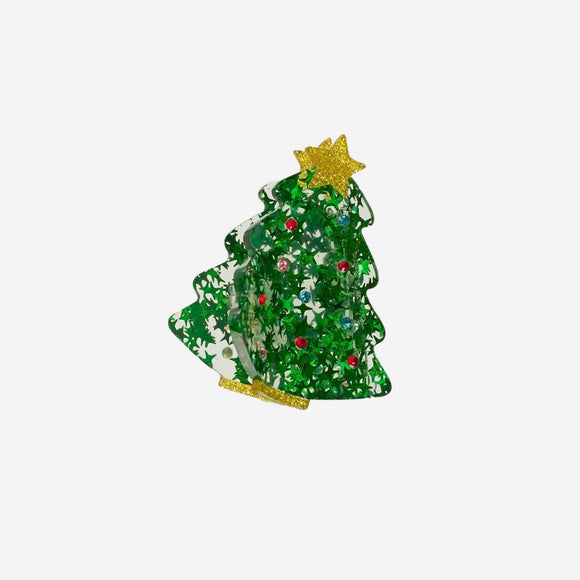Rockahula Kids - Jolly Christmas Tree Claw Hair Clip