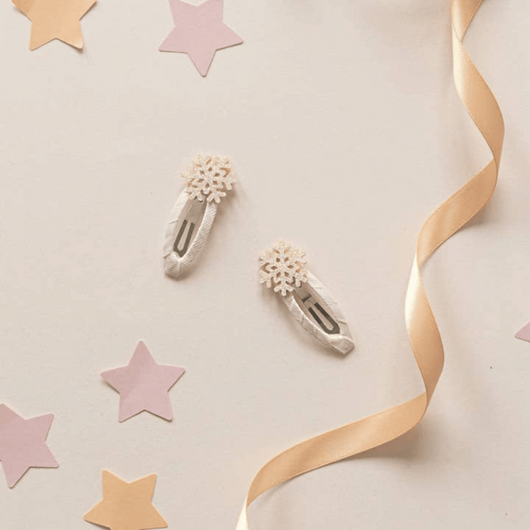 Rockahula Kids - Shimmer Snowflake Clips