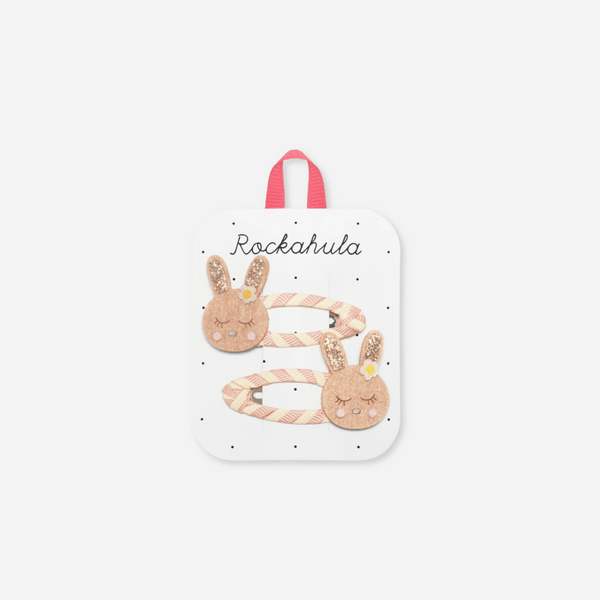 Rockahula Kids - Stripey Bunny Clips