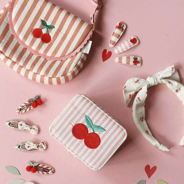 Rockahula Kids - Stripey Cherry Jewelery Box