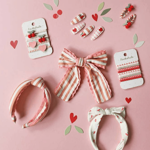 Rockahula Kids - Stripy Cherry Clips