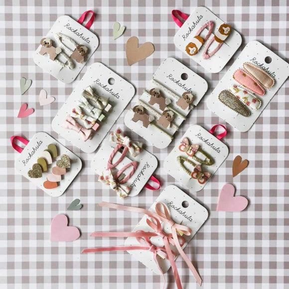 Rockahula Kids - Sweet Hearts Bar Clips