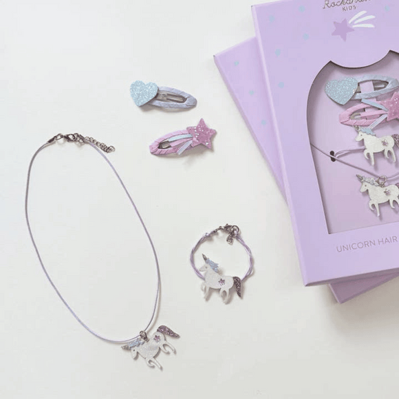 Rockahula Kids - Unicorn Hair & Jewelry Set