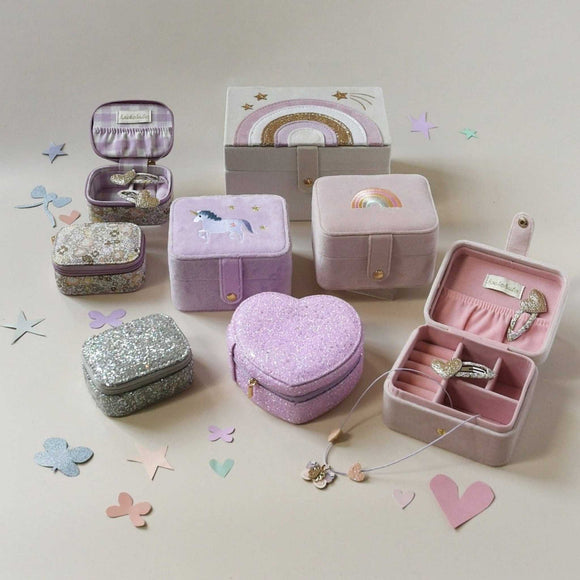 Rockahula Kids US - Enchanted Glitter Heart Jewellery Box