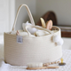 Fephas - Rope Diaper Caddy | Off White