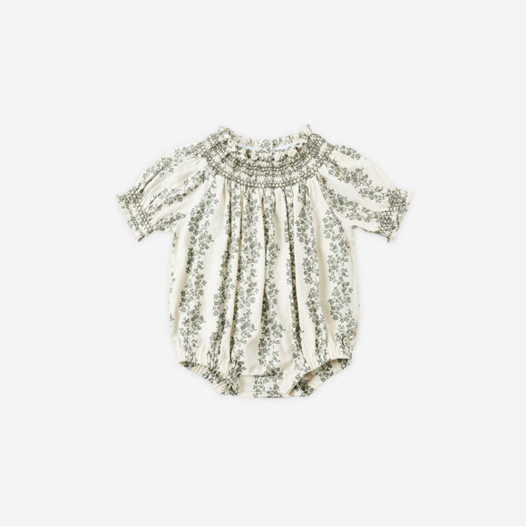 Rylee + Cru - Ada Romper - Green Vines