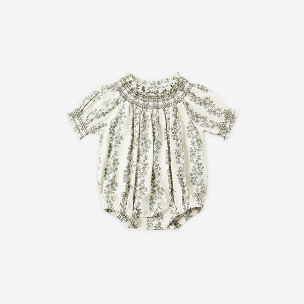Rylee + Cru - Ada Romper - Green Vines
