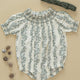 Rylee + Cru - Ada Romper - Green Vines