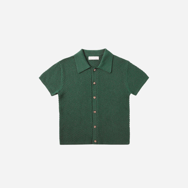 Rylee + Cru - Aiden Polo - Green
