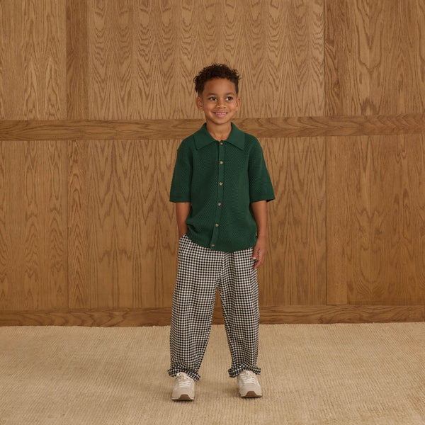 Rylee + Cru - Aiden Polo - Green