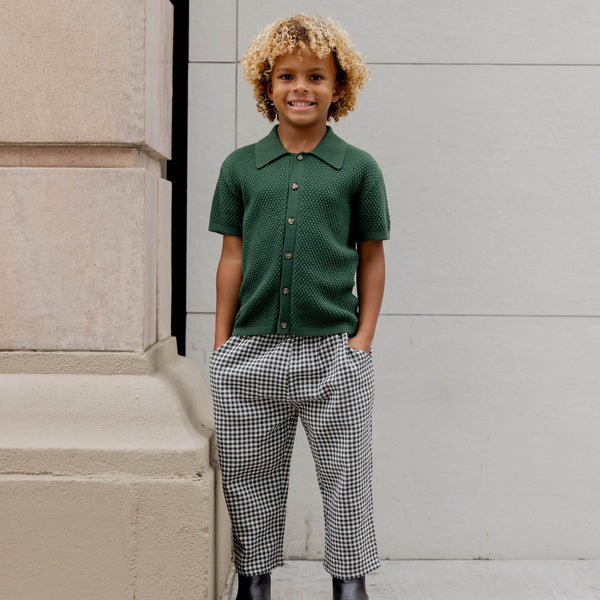 Rylee + Cru - Aiden Polo - Green