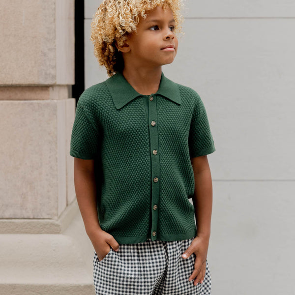 Rylee + Cru - Aiden Polo - Green