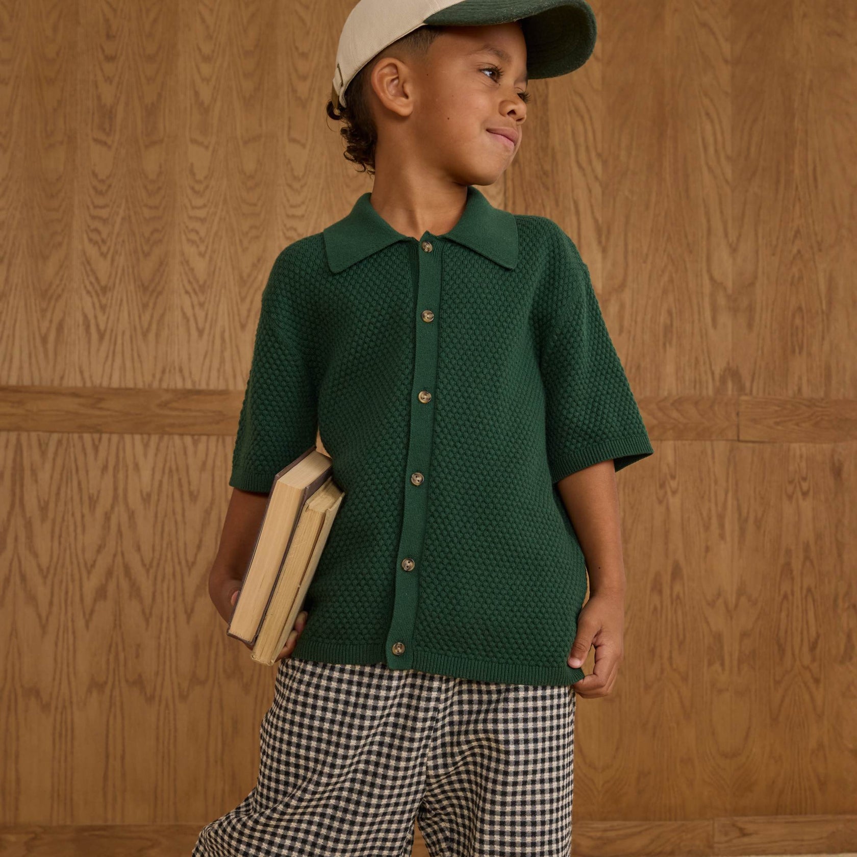 Rylee + Cru - Aiden Polo - Green