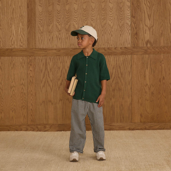 Rylee + Cru - Aiden Polo - Green