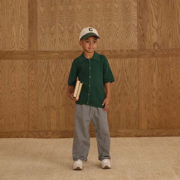 Rylee + Cru - Aiden Polo - Green
