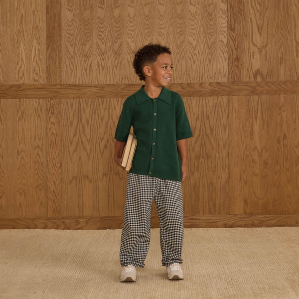 Rylee + Cru - Aiden Polo - Green