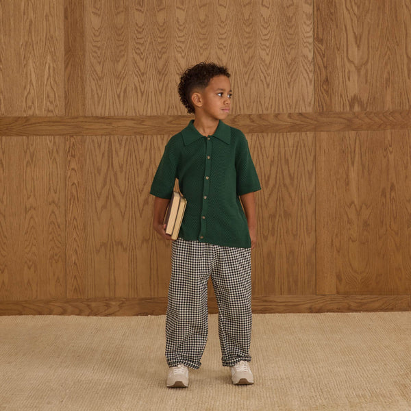 Rylee + Cru - Aiden Polo - Green