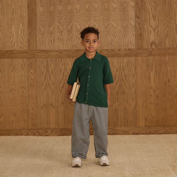 Rylee + Cru - Aiden Polo - Green