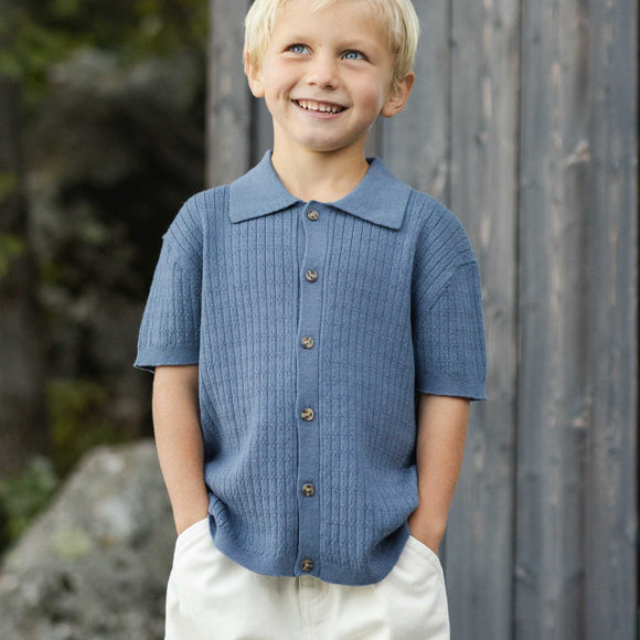 Rylee + Cru - Aiden Polo – Marine