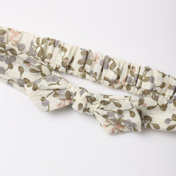 Rylee + Cru - Baby Bow Headband - Winter Garden