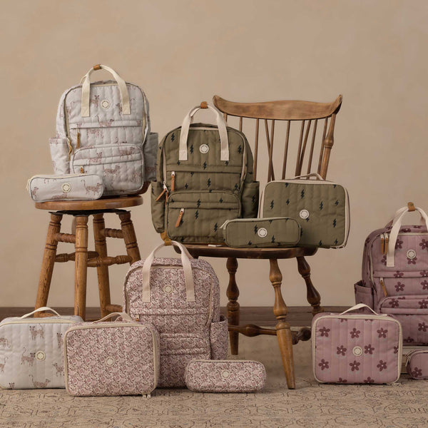 Rylee + Cru - Backpack - Leopard / Fog