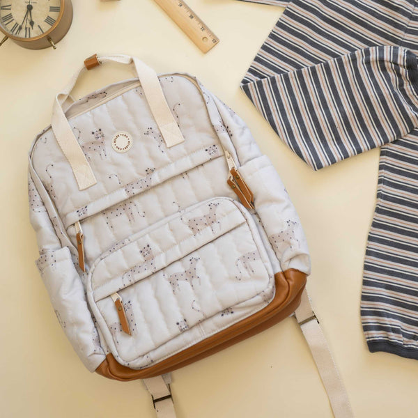 Rylee + Cru - Backpack - Leopard / Fog