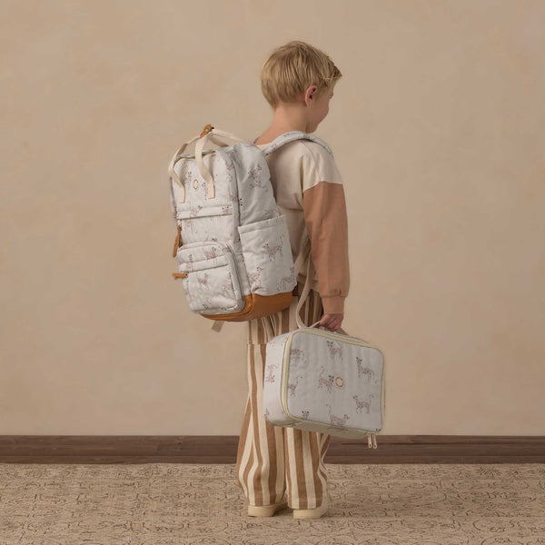 Rylee + Cru - Backpack - Leopard / Fog