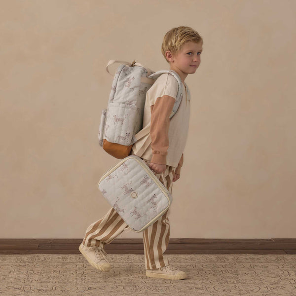 Rylee + Cru - Backpack - Leopard / Fog