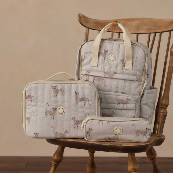 Rylee + Cru - Backpack - Leopard / Fog