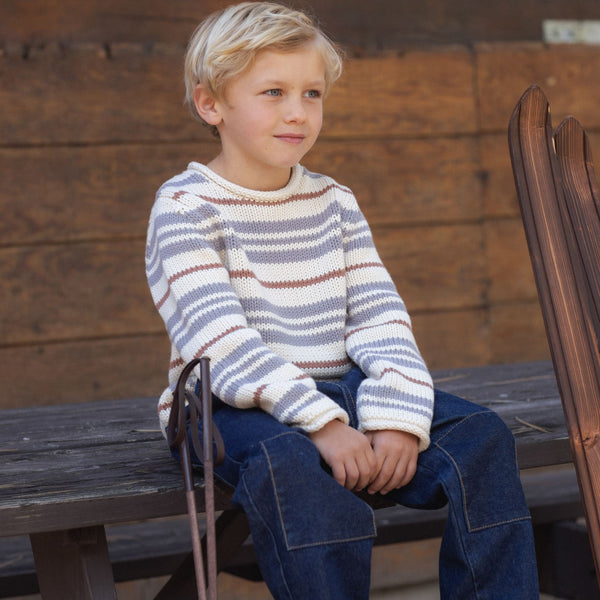 Rylee + Cru - Baggy Pant - Dark Indigo