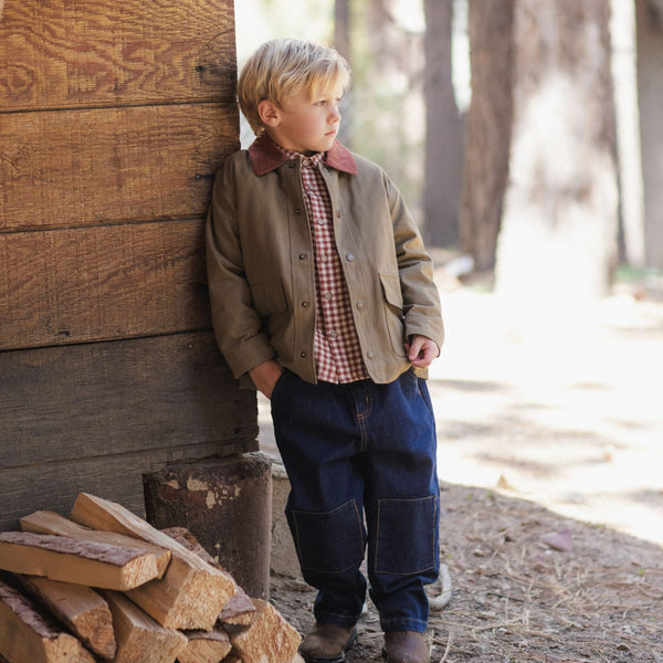 Rylee + Cru - Baggy Pant - Dark Indigo