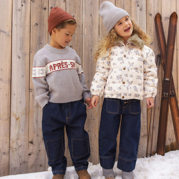 Rylee + Cru - Baggy Pant - Dark Indigo
