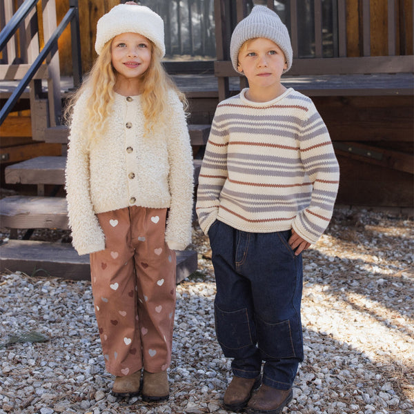 Rylee + Cru - Baggy Pant - Dark Indigo