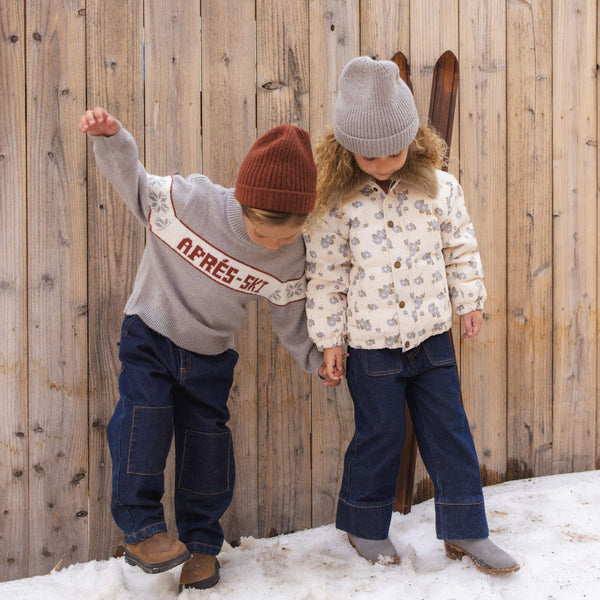 Rylee + Cru - Baggy Pant - Dark Indigo
