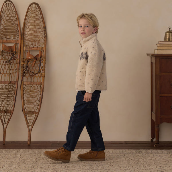 Rylee + Cru - Baggy Pant - Dark Indigo