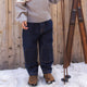 Rylee + Cru - Baggy Pant - Dark Indigo