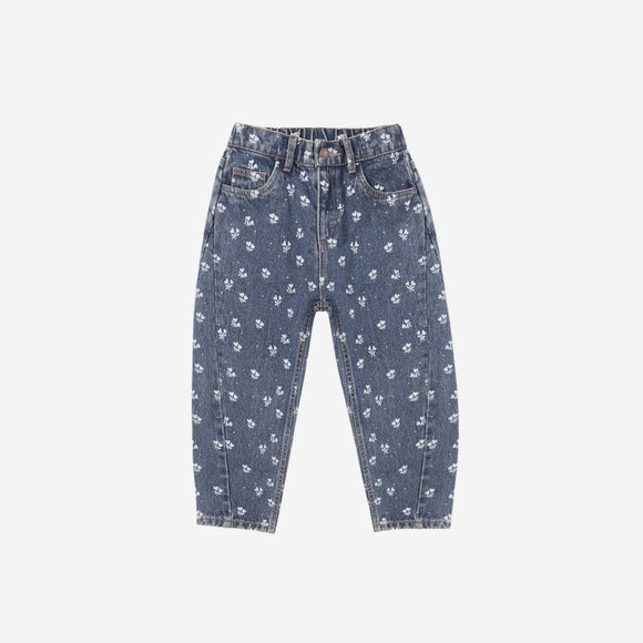Rylee + Cru - Barrel Pant - Heart Ditsy