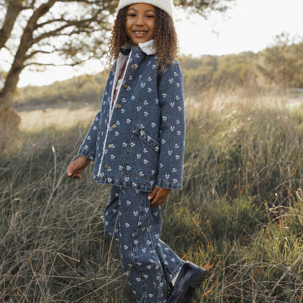 Rylee + Cru - Barrel Pant - Heart Ditsy