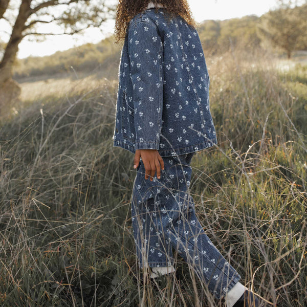 Rylee + Cru - Barrel Pant - Heart Ditsy