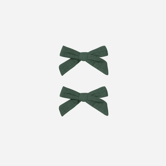 Rylee + Cru - Bows, Set of 2 - Green