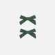 Rylee + Cru - Bows, Set of 2 - Green